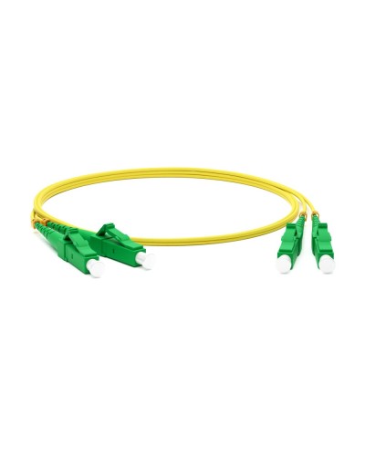 FC-D2-9-SC/AR-SC/AR-H-1M-LSZH-YL. Патч-корд волоконно-оптический SC-SC. Hyperline в Майкопе