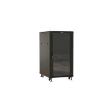 TTBR-1866-AS-RAL9004. Шкаф телекоммуникационный 19 напольный 18U. Hyperline