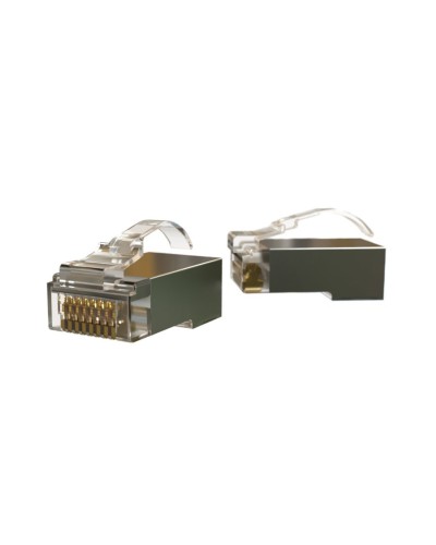 PLEZ-8P8C-UA-C5-SH-100 (100 шт). Разъем RJ-45. Hyperline в Майкопе