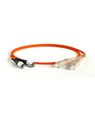 FC-D2-50-FC/PR-SC/PR-H-1M-LSZH-OR. Патч-корд волоконно-оптический SC-FC. Hyperline в Майкопе