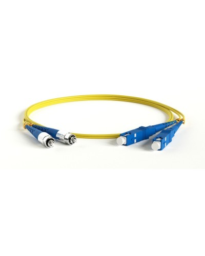 FC-D2-9-FC/UR-SC/UR-H-2M-LSZH-YL. Патч-корд волоконно-оптический SC-FC. Hyperline в Майкопе