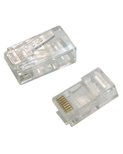 PLUG-8P8C-U-C5-100 (100 шт). Разъем RJ-45. Hyperline в Майкопе