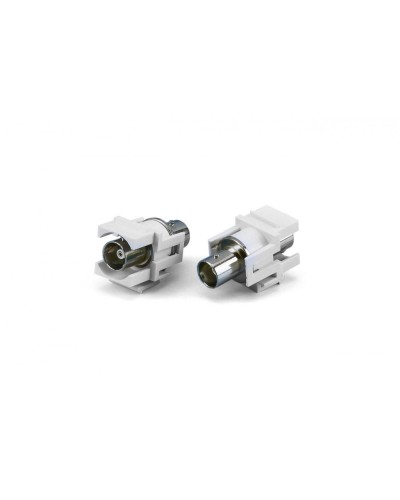 KJ1-BNC-D-WH. Вставка Keystone Jack RJ-45. Hyperline в Майкопе