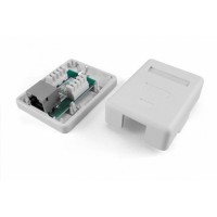 SB1-1-8P8C-C5e-SH-WH. Розетка RJ-45. Hyperline