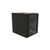 TWB-FC-2766-GP-RAL9004. Шкаф телекоммуникационный 19 настенный 27U. Hyperline