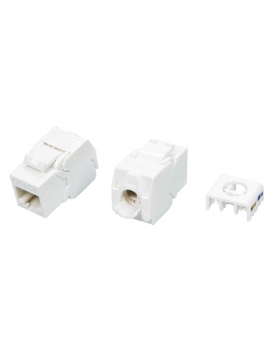 KJ8-8P8C-C6A-180-TLS-WH. Вставка Keystone Jack RJ-45. Hyperline в Майкопе