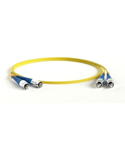 FC-D2-9-FC/UR-FC/UR-H-2M-LSZH-YL. Патч-корд волоконно-оптический FC-FC. Hyperline в Майкопе