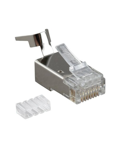 PLUG-8P8C-UV-C6-TW-SH-10 (10 шт). Разъем RJ-45. Hyperline в Майкопе