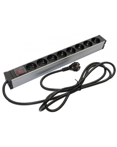 SHZ19-8SH-S-2.5EU. Блок розеток 19. Hyperline в Майкопе