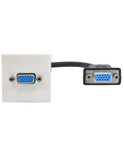 Розетка VGA M/M PRIMER РКМ-10-20-П белый IEK(PR-KK40D-RV-0-1-K01). Розетка. IEK в Майкопе