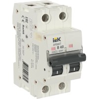 M06N 2P B 40А 6кА ARMAT (AR-M06N-2-B040). Автоматический выключатель. IEK