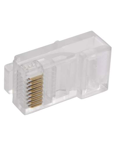GENERICA Разъём RJ-45 UTP для кабеля кат. 5Е (20 шт) (CS3-1C5EU-G). Разъем RJ-45. IEK в Майкопе