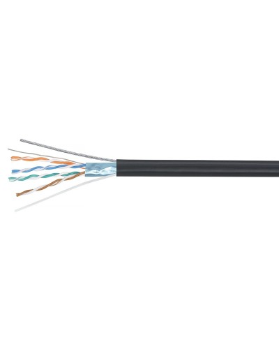 GENERICA F/UTP кат. 5E 100МГц 4 пары LDPE OUTDOOR трос 1,2мм черный (BC3-C5E04-359-305-G). Кабель «витая пара» (LAN) для структурированных систем связи. IEK в Майкопе