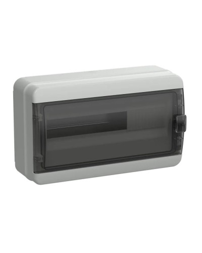 Корпус пластиковый КМПн-18 IP65 TEKFOR (TF5-KP72-N-18-65-K03-K02). Корпус модульный пластиковый черная прозрачная дверь. IEK в Майкопе