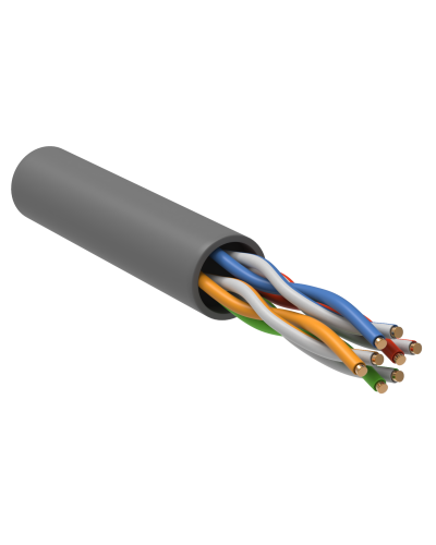 GENERICA U/UTP 5E 24AWG 4PR LSZH серый (BC1-C5E04-121-100-R-G). Кабель «витая пара» (LAN) для структурированных систем связи. IEK в Майкопе