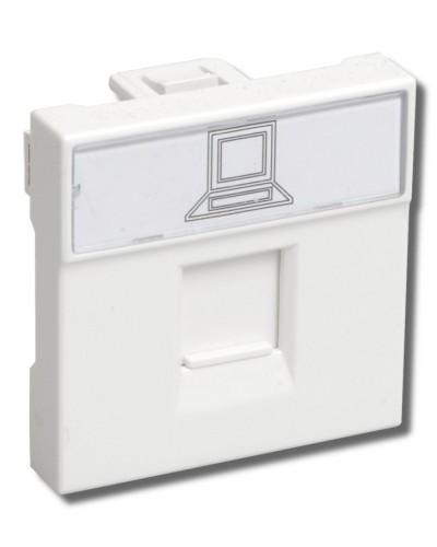 РКИ-20-00-П RJ-45 UTP белая (CKK-40D-RI2-K01). Розетка информационная 2 модуля ПРАЙМЕР. IEK в Майкопе