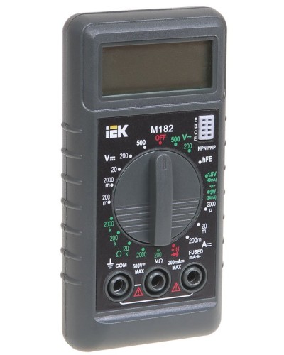 Мультиметр цифровой Compact M182 (TMD-1S-182). Мультиметр цифровой. IEK в Майкопе