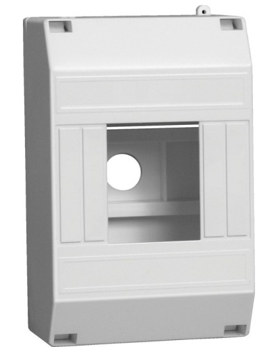 Корпус пластиковый КМПн 1/4 IP20 белый (MKP31-N-04-30-135). Щиток модульный без дверцы, настенный. IEK в Майкопе