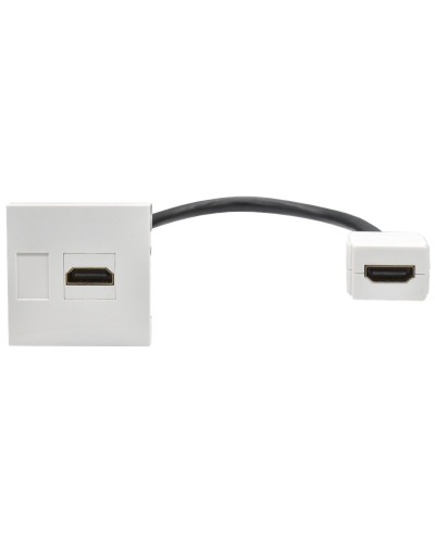 Розетка HDMI M/M PRIMER РКМ-20-10-П белый IEK (PR-KK40D-RH-0-2-K01). Розетка HDMI. IEK в Майкопе