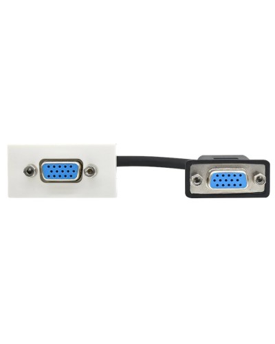 Розетка VGA M/M PRIMER РКМ-20-20-П белый IEK (PR-KK40D-RV-0-2-K01). Розетка. IEK в Майкопе