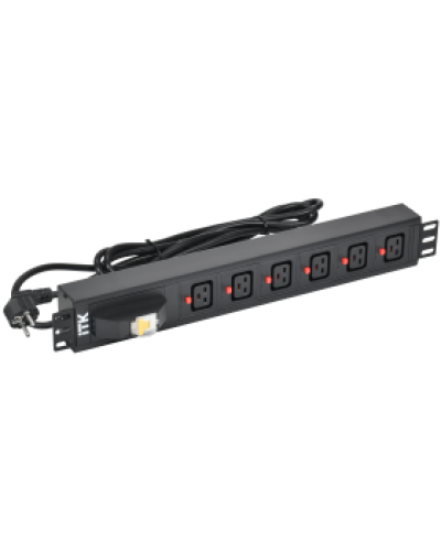 PH21-06C19-11. Блок розеток 19”. ITK в Майкопе