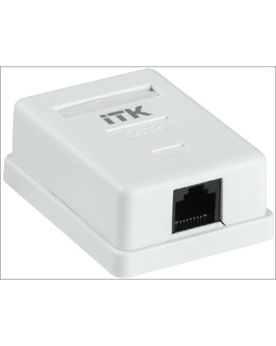 CS2-1C06F-12. Настенная розетка RJ45. ITK в Майкопе