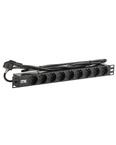 PH22-9D1-P. Блок розеток 19”. ITK в Майкопе