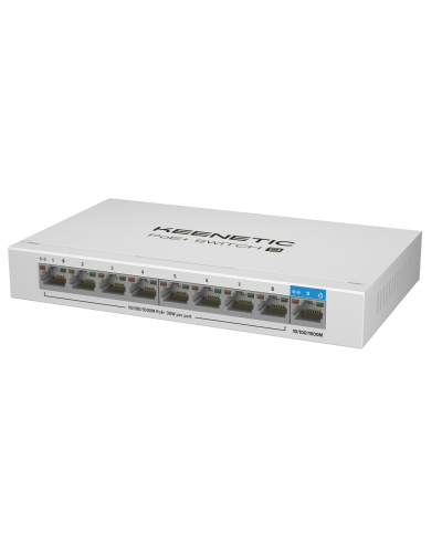 Keenetic KN-4710 (L2) 9х1Гбит/с 8PoE+ 120W. Коммутатор с PoE. KEENETIC в Майкопе