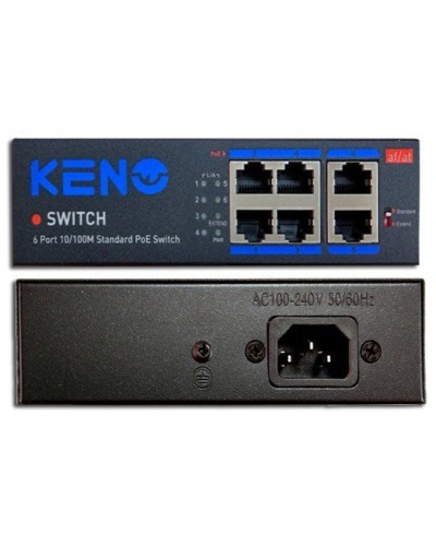 KN-SW402POE+. Коммутатор с питанием по PoE. KENO в Майкопе