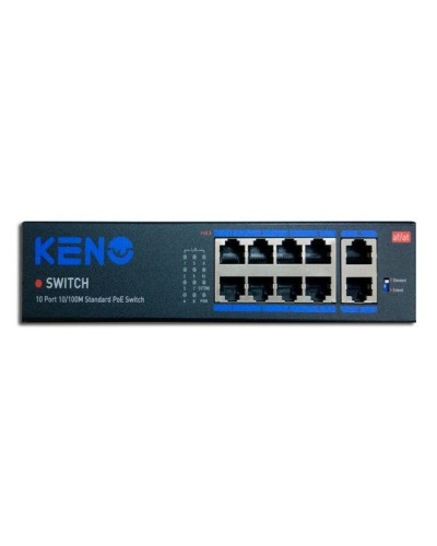 KN-SW802POE+. Коммутатор с питанием по PoE. KENO в Майкопе