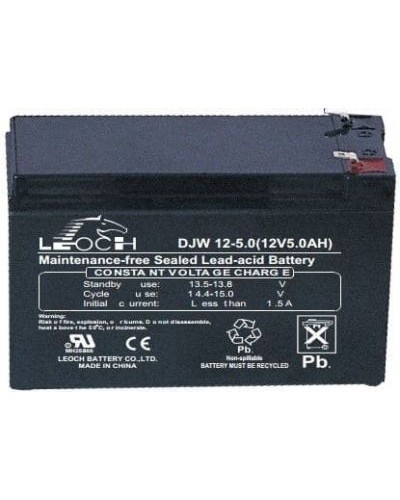 LEOCH DJW 12-5,0. Аккумулятор герметичный свинцово-кислотный. LEOCH в Майкопе