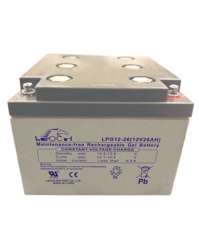 LEOCH LPG 12-26. Аккумулятор герметичный свинцово-кислотный. LEOCH в Майкопе