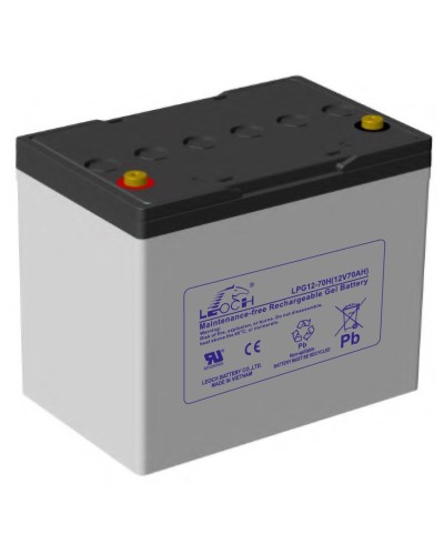 LEOCH LPG 12-70 H. Аккумулятор герметичный свинцово-кислотный. LEOCH в Майкопе