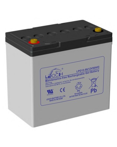 LEOCH LPG 12-50. Аккумулятор герметичный свинцово-кислотный. LEOCH в Майкопе
