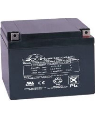 LEOCH DJW 12-24. Аккумулятор герметичный свинцово-кислотный. LEOCH в Майкопе