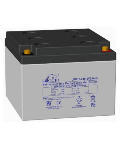 LEOCH LPG 12-24. Аккумулятор герметичный свинцово-кислотный. LEOCH в Майкопе