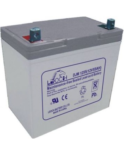LEOCH DJM 1255. Аккумулятор герметичный свинцово-кислотный. LEOCH в Майкопе