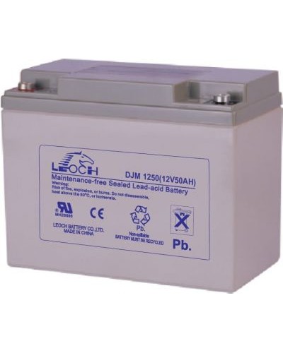 LEOCH DJM 1250. Аккумулятор герметичный свинцово-кислотный. LEOCH в Майкопе