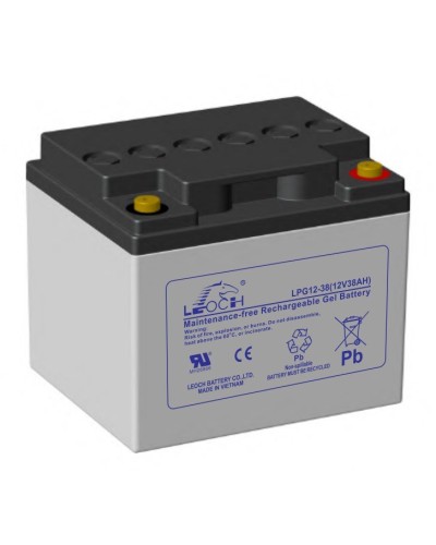 LEOCH LPG 12-38. Аккумулятор герметичный свинцово-кислотный. LEOCH в Майкопе