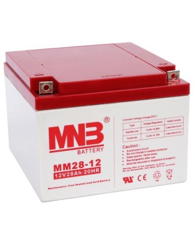 MNB MM 28-12. Аккумулятор герметичный свинцово-кислотный. MNB в Майкопе