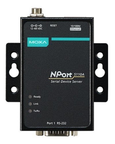 NPort 5110A. 1-портовый асинхронный сервер. MOXA в Майкопе