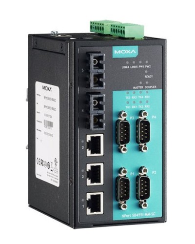 NPort S8455I-SS-SC. 4-портовый преобразователь. MOXA в Майкопе