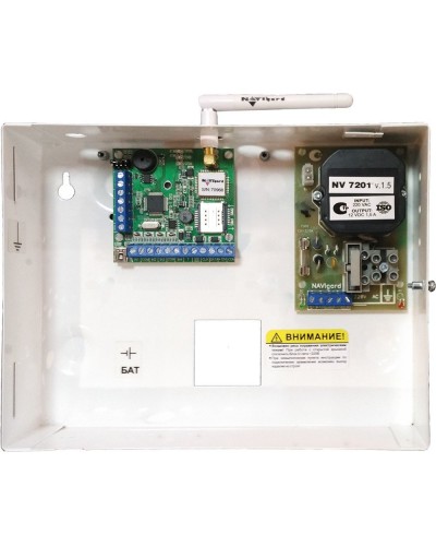 NV 1010c. Устройство оконечное объектовое приемно-контрольное c GSM коммуникатором. NAVIgard в Майкопе