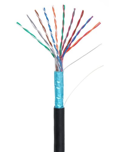 F/UTP 10pair, Cat5, Out, PE (EC-UF010-5-PE-BK-3). Кабель «витая пара» (LAN) для структурированных систем связи. NETLAN в Майкопе