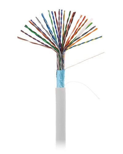 F/UTP 25pair, Cat5, In, PVC (EC-UF025-5-PVC-GY-3). Кабель «витая пара» (LAN) для структурированных систем связи. NETLAN в Майкопе