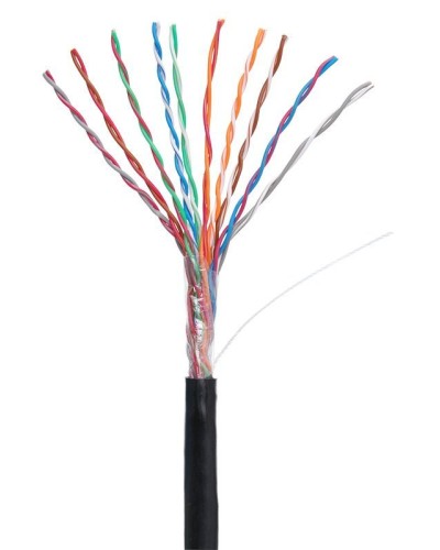 U/UTP 10pair, Cat5, Out, PE (EC-UU010-5-PE-BK-3). Кабель «витая пара» (LAN) для структурированных систем связи. NETLAN в Майкопе