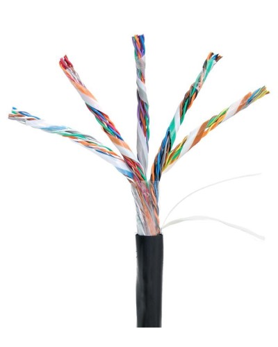 U/UTP 25pair, Cat5, Out, PE (EC-UU025-5-PE-BK-3). Кабель «витая пара» (LAN) для структурированных систем связи. NETLAN в Майкопе