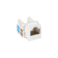 EC-UKJ-SD2-MT-10 (10шт). Вставка Keystone Jack RJ-45. NETLAN