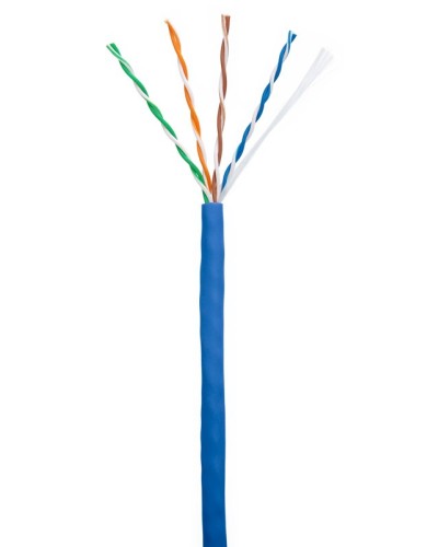 U/UTP 4pair, Cat5e, In, PVC (EC-UU004-5E-PVC-BL). Кабель «витая пара» (LAN) для структурированных систем связи. NETLAN в Майкопе