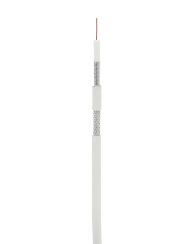 RG-6 CCS, In, PVC (UEC-C2-32123A-WT-3). Кабель коаксиальный омедненный. NETLAN в Майкопе